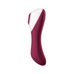Vibrador de presión de aire Satisfyer, vibrador de punto G, Dual Crush, vibrador doble insertable de presión de aire, rojo vino Satisfyer - Imagen 2