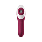 Vibrador de presión de aire Satisfyer, vibrador de punto G, Dual Crush, vibrador doble insertable de presión de aire, rojo vino Satisfyer - Imagen 3