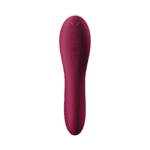 Vibrador de presión de aire Satisfyer, vibrador de punto G, Dual Crush, vibrador doble insertable de presión de aire, rojo vino Satisfyer - Imagen 4