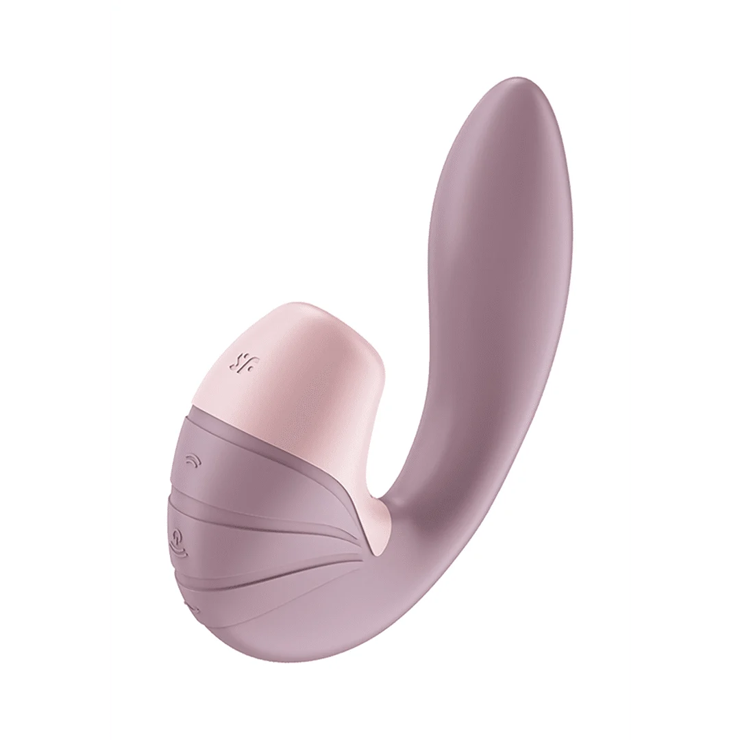 Vibrador de presión de aire Satisfyer, vibrador doble, Supernova, vibrador doble insertable de pulsaciones de aire, antiguo Satisfyer - Imagen 3