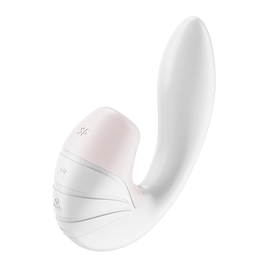 Vibrador de presión de aire Satisfyer, vibrador doble, Supernova, vibrador doble insertable de pulsaciones de aire, antiguo Satisfyer - Imagen 6