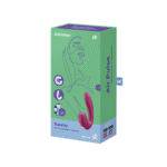 Satisfyer vibrador de ondas de aire – vibrador doble – Sunray - vibrador doble insertable de ondas de aire - Berry Satisfyer