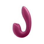 Satisfyer vibrador de ondas de aire – vibrador doble – Sunray - vibrador doble insertable de ondas de aire - Berry Satisfyer - Imagen 2