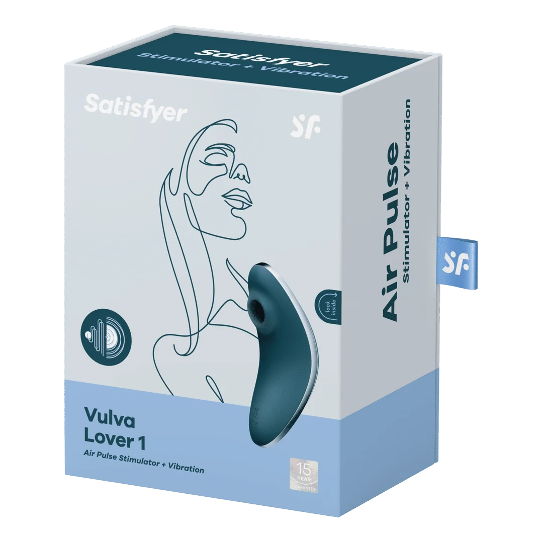 Vibrador de presión de aire Satisfyer – vibrador doble – Vulva Lover 1 - vibrador de doble presión de aire Satisfyer - Imagen 10