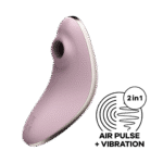 Vibrador de presión de aire Satisfyer – vibrador doble – Vulva Lover 1 - vibrador de doble presión de aire Satisfyer - Imagen 8