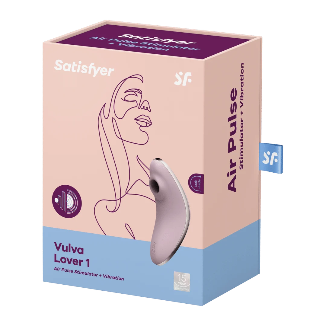 Vibrador de presión de aire Satisfyer – vibrador doble – Vulva Lover 1 - vibrador de doble presión de aire Satisfyer - Imagen 1