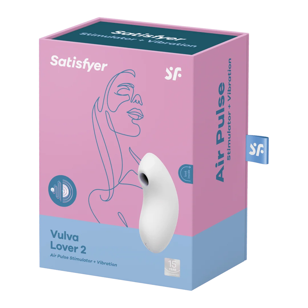 Vibrador por ondas de presión Satisfyer con 2 motores: Vulva Lover 2 - Imagen 1