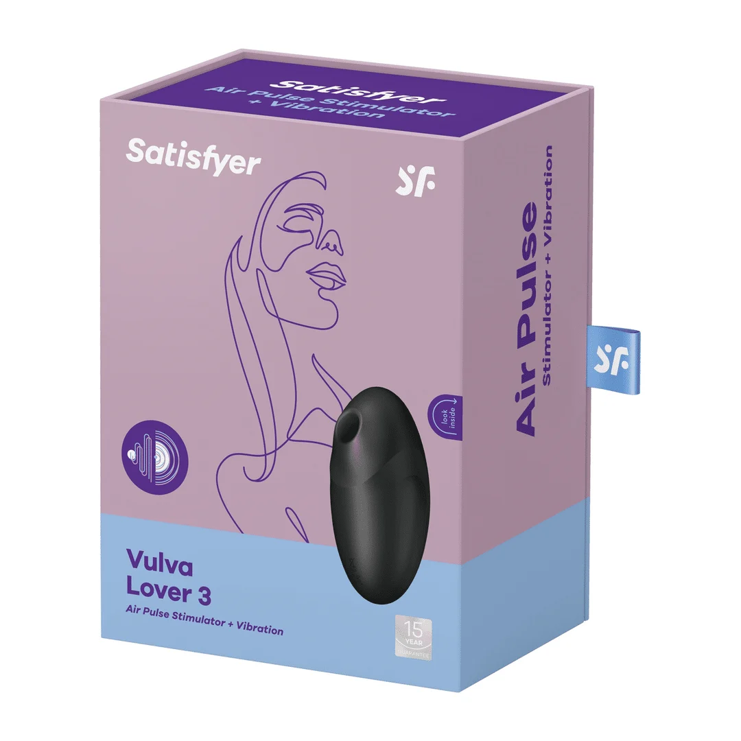 Satisfyer vibrador de clítoris con dos motores: Vulva Lover 3 - Imagen 1