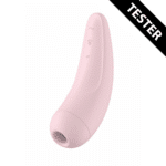 Satisfyer vibrador de ondas de aire – estimulador de clítoris – Curvy 2Plus - estimulador de ondas de aire y vibración Satisfyer de prueba