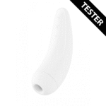 Satisfyer vibrador de ondas de aire – estimulador de clítoris – Curvy 2Plus - estimulador de ondas de aire y vibración Satisfyer de prueba - Imagen 2