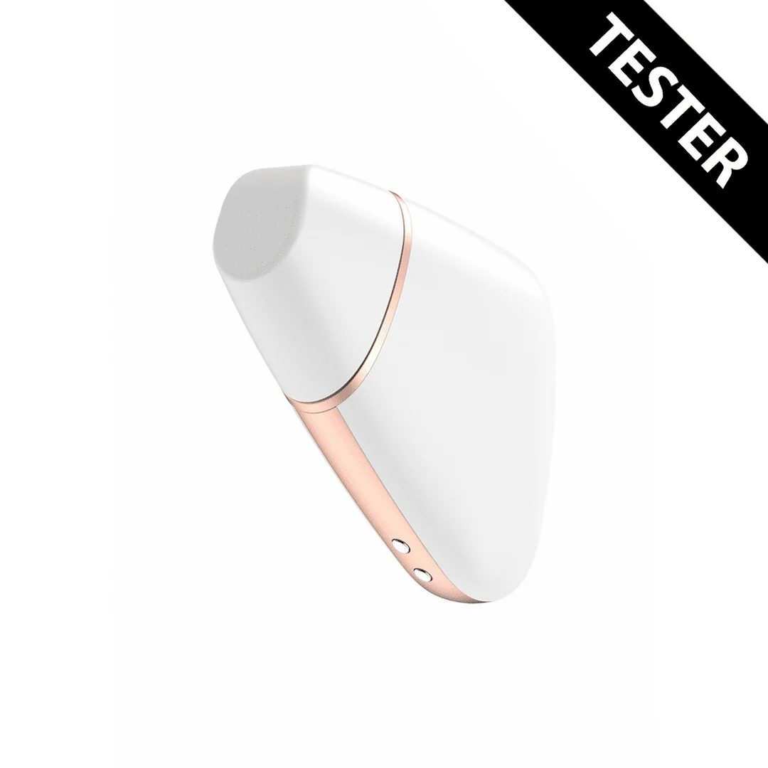Satisfyer Triángulo del amor – Estimulador de clítoris de presión de aire – Air Pulse Stimulator y Vibration Satisfyer Tester - Imagen 1