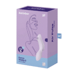 Satisfyer | Vibrador de aire | Vibrador para el punto G | Curvy Trinity 2 | Vibrador insertable de ondas de aire Satisfyer