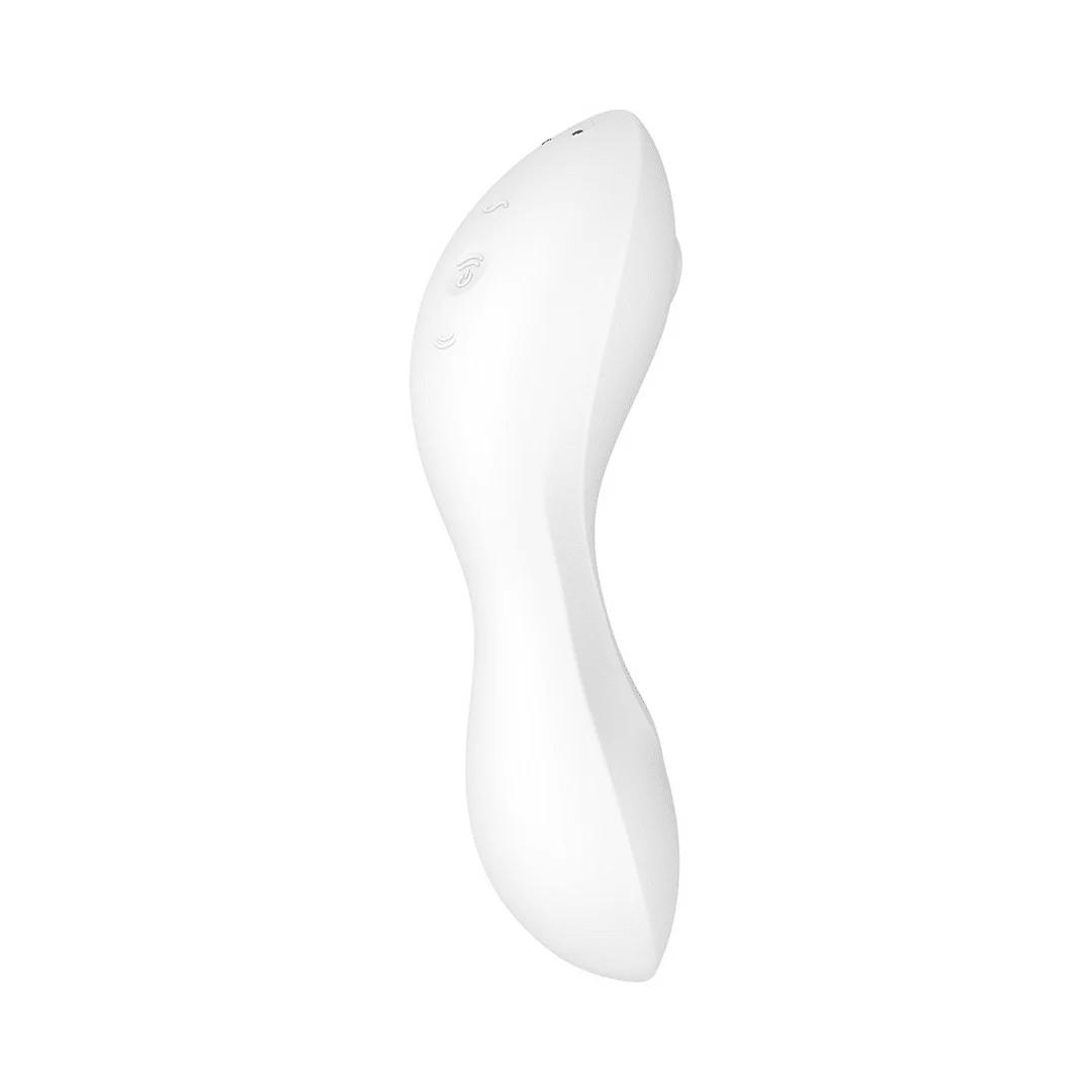 Satisfyer vibrador de succión – vibrador de punto G – Curvy 5Plus - Estimulador de pulsos de aire y vibración Satisfyer - Imagen 4