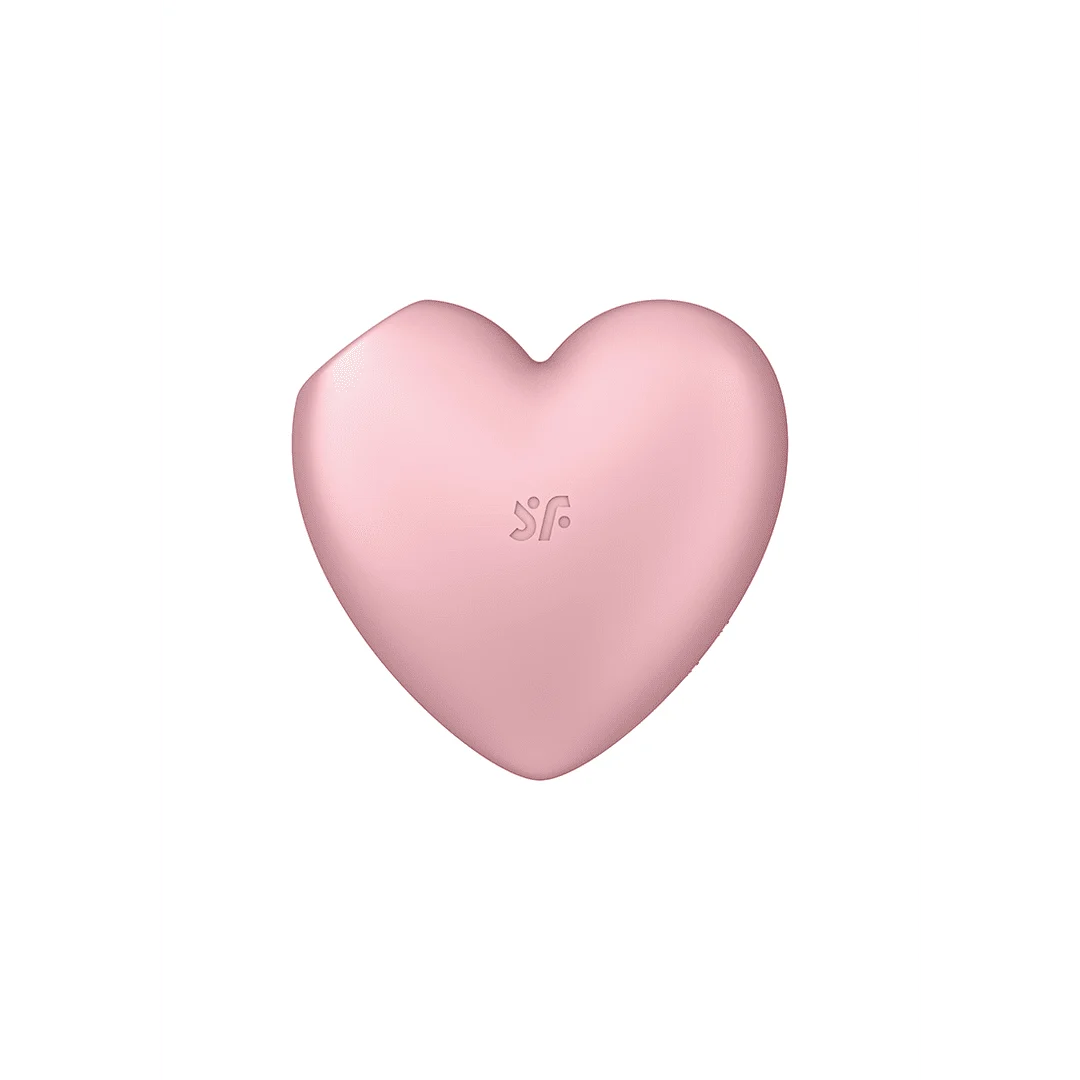 Vibrador de ondas de aire Satisfyer – Estimulador de clítoris – Cutie Heart - Air Pulse Stimulator and Vibration - Light Satisfyer - Imagen 6