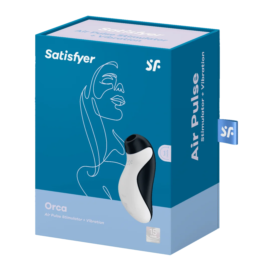 4045184-2 Satisfyer vibrador de presión de aire – Estimulador de clítoris – Orca - Air Pulse Stimulator en Vibrator/ Satisfyer - Imagen 1