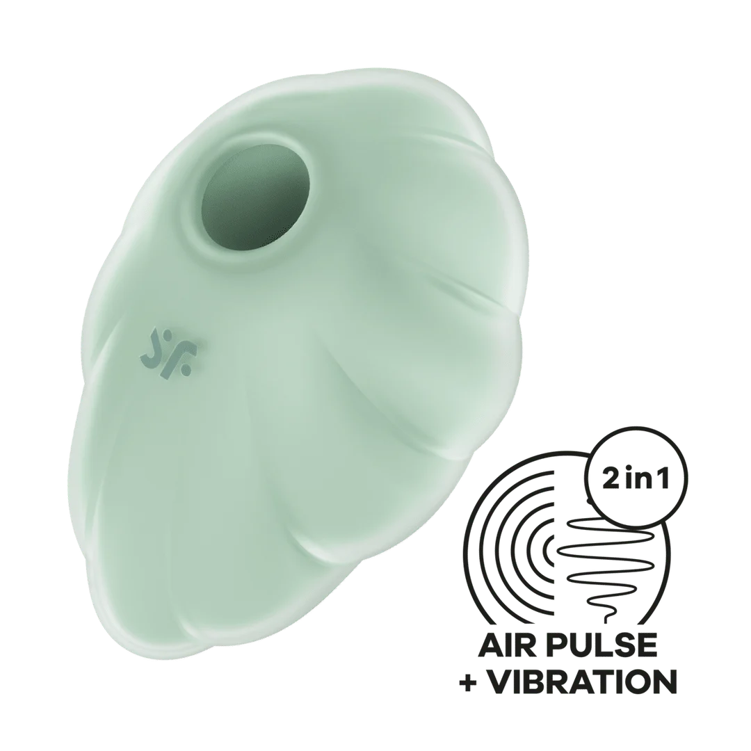 Vibrador de presión de aire Satisfyer con más de 10 modos, estampado rojo - Imagen 11