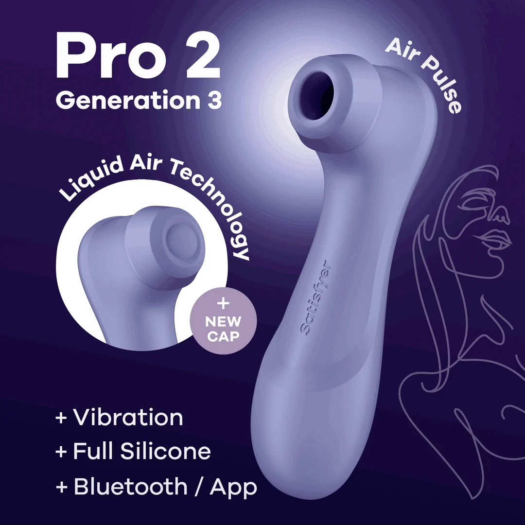 Satisfyer Pro 2 Generation 3 con Liquid Air y app Connect, negro - Imagen 18
