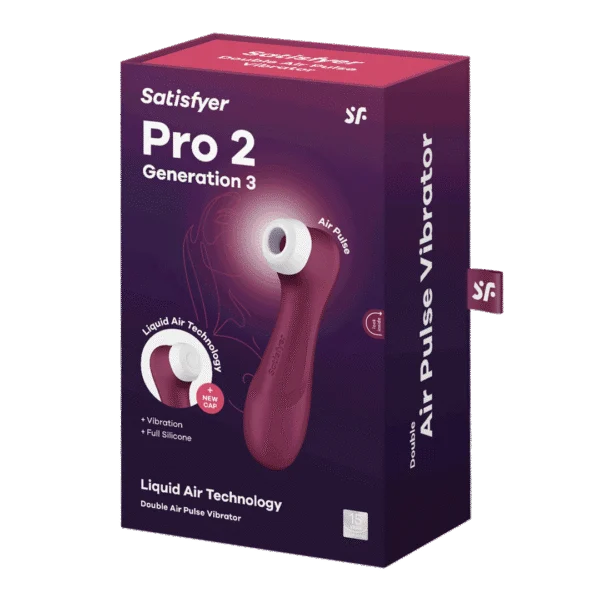 Satisfyer Pro 2 Generation 3 Liquid Air negro