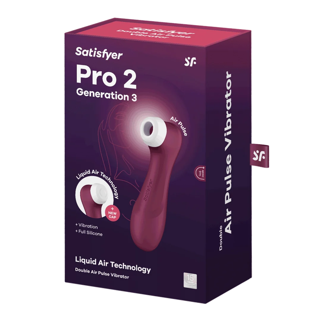 Satisfyer Pro 2 Generation 3 Liquid Air negro - Imagen 1