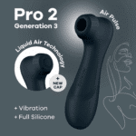 Satisfyer Pro 2 Generation 3 Liquid Air negro - Imagen 12