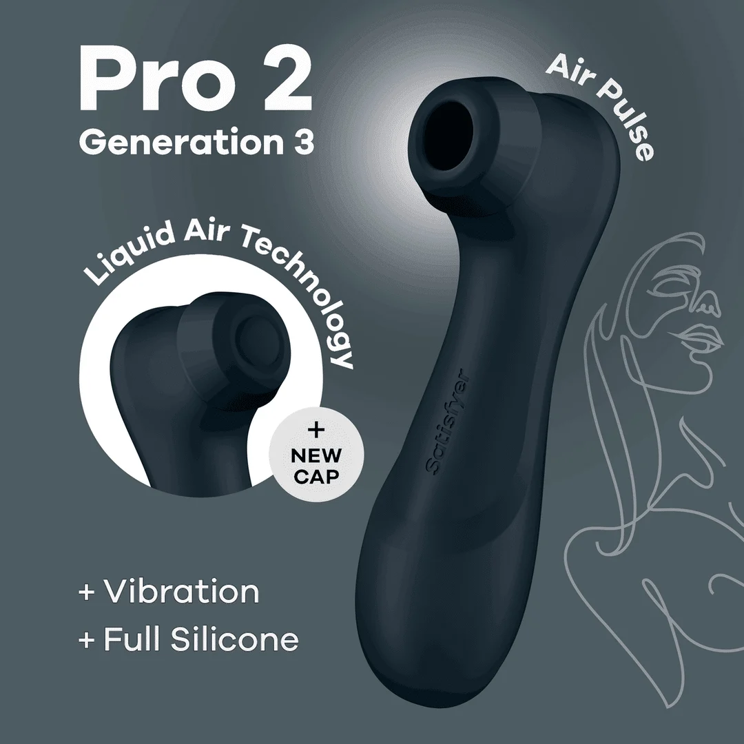 Satisfyer Pro 2 Generation 3 Liquid Air negro - Imagen 12