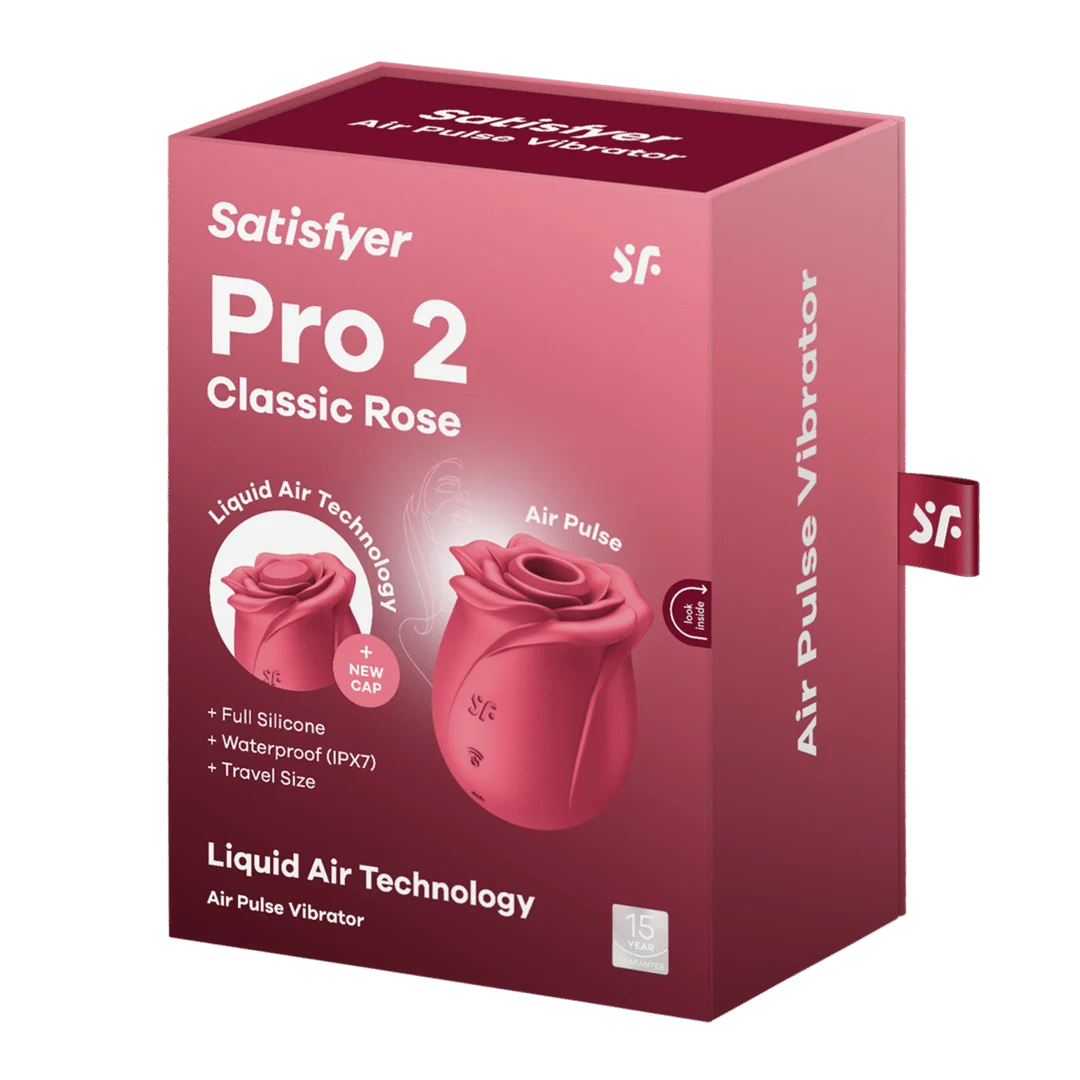 Satisfyer Pro 2 Classic Blossom rojo - Imagen 1