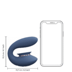 Vibrador de presión de aire – Estimulador con lengua móvil – Twitch 3 - Vibrador recargable y succión/ Innovation by Shots - Imagen 6