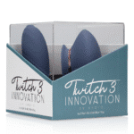Vibrador de presión de aire – Estimulador con lengua móvil – Twitch 3 - Vibrador recargable y succión/ Innovation by Shots