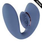 Vibrador de presión de aire – Estimulador con lengua móvil – Twitch 3 - Vibrador recargable y succión/ Innovation by Shots - Imagen 9
