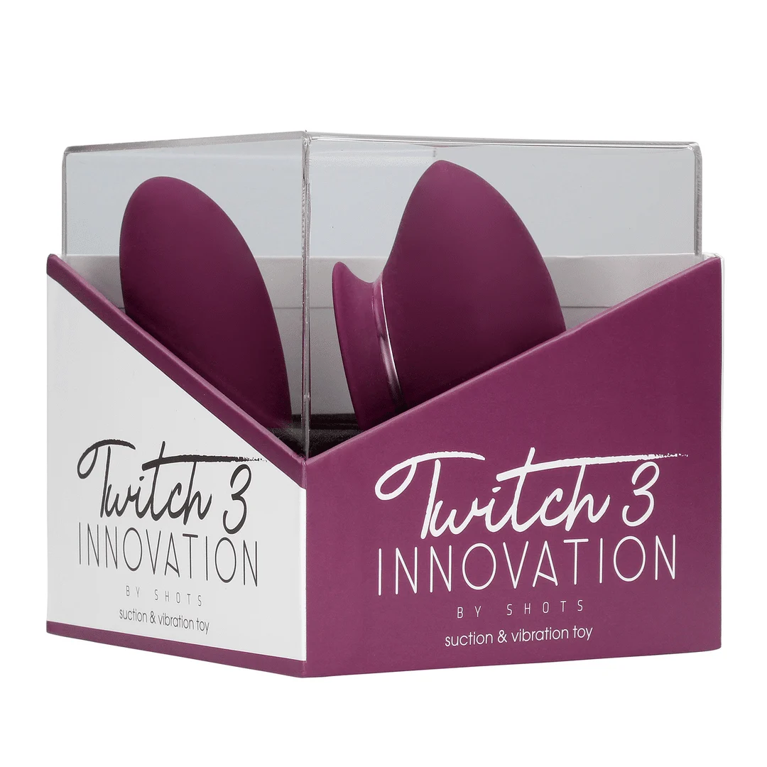 Vibrador de presión de aire – Estimulador con lengua móvil – Twitch 3 - Vibrador recargable y succión/ Innovation by Shots - Imagen 13