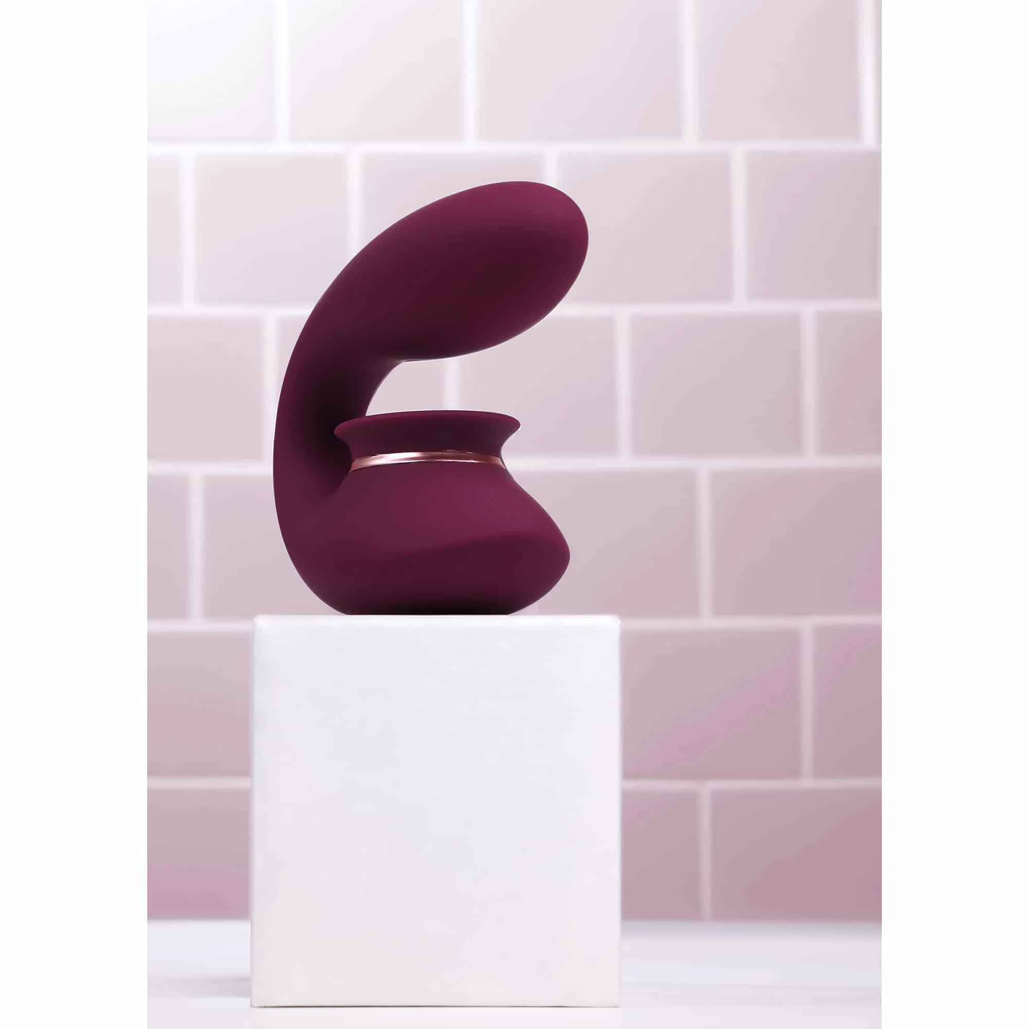 Vibrador de presión de aire – Estimulador con lengua móvil – Twitch 3 - Vibrador recargable y succión/ Innovation by Shots - Imagen 16