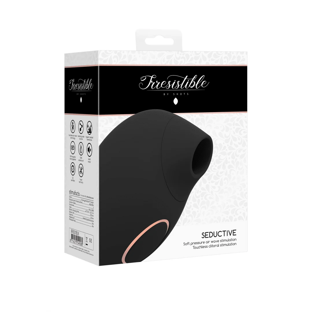 Vibrador de presión de aire – Estimulador de clítoris – Verleidelijk - Air Pulse Vibrator Irresistible by Shots - Imagen 1