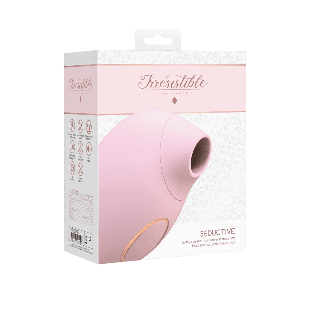 Vibrador de presión de aire – Estimulador de clítoris – Verleidelijk - Air Pulse Vibrator Irresistible by Shots - Imagen 7