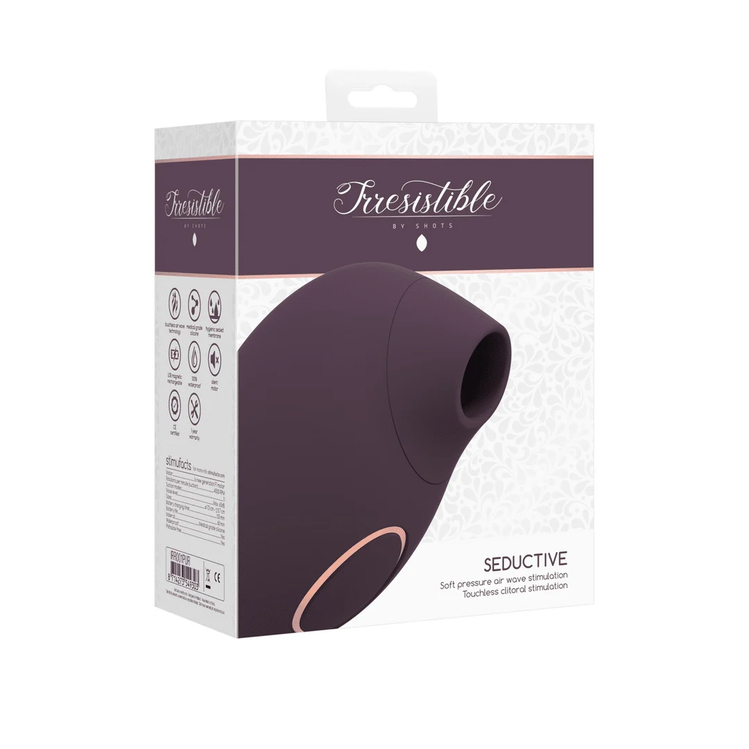Vibrador de presión de aire – Estimulador de clítoris – Verleidelijk - Air Pulse Vibrator Irresistible by Shots - Imagen 13