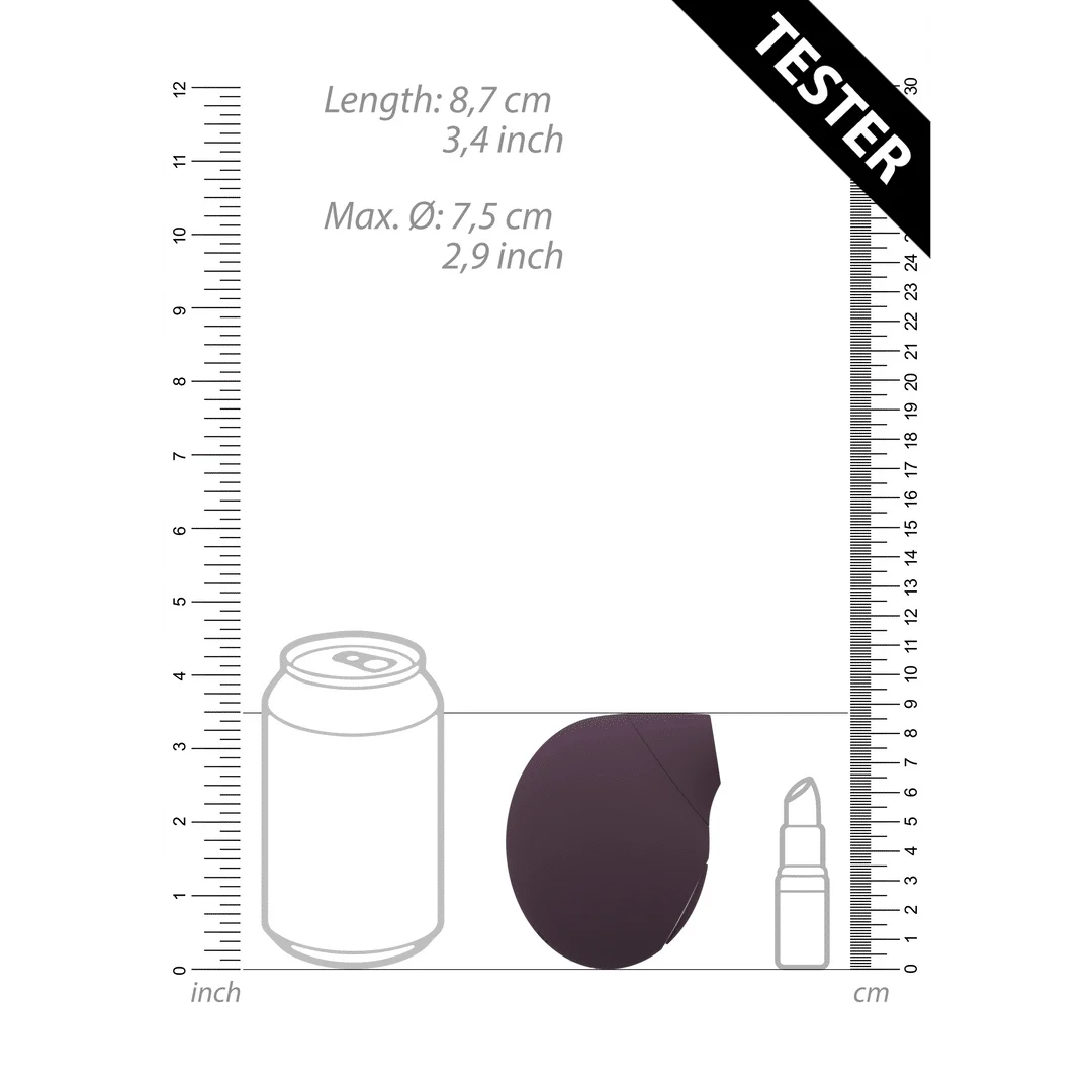 Vibrador de presión de aire – Estimulador de clítoris – Verleidelijk - Air Pulse Vibrator Irresistible by Shots - Imagen 24