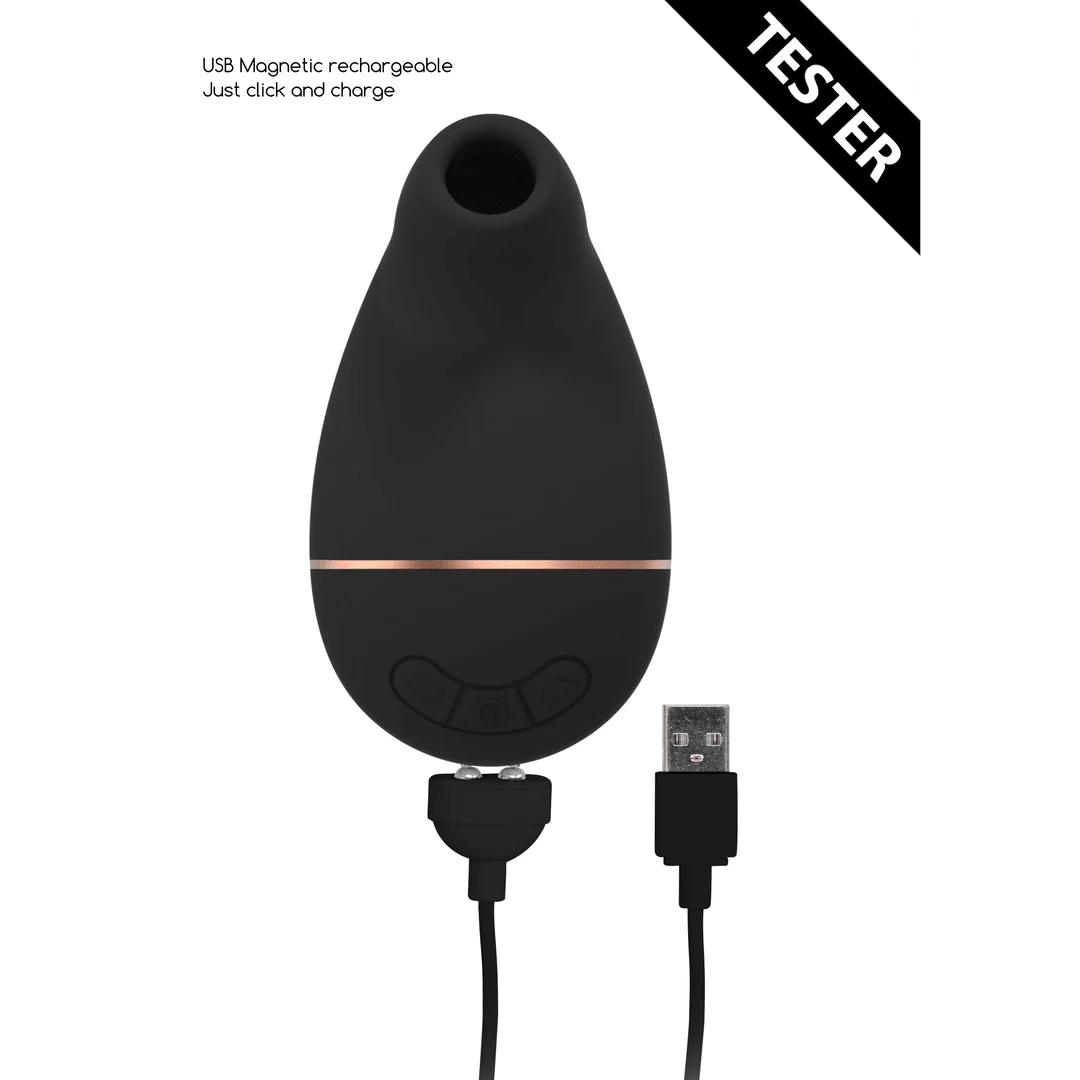 Vibrador de presión de aire – Estimulador de clítoris – Kissable - Vibrador de succión Irresistible by Shots - Imagen 22