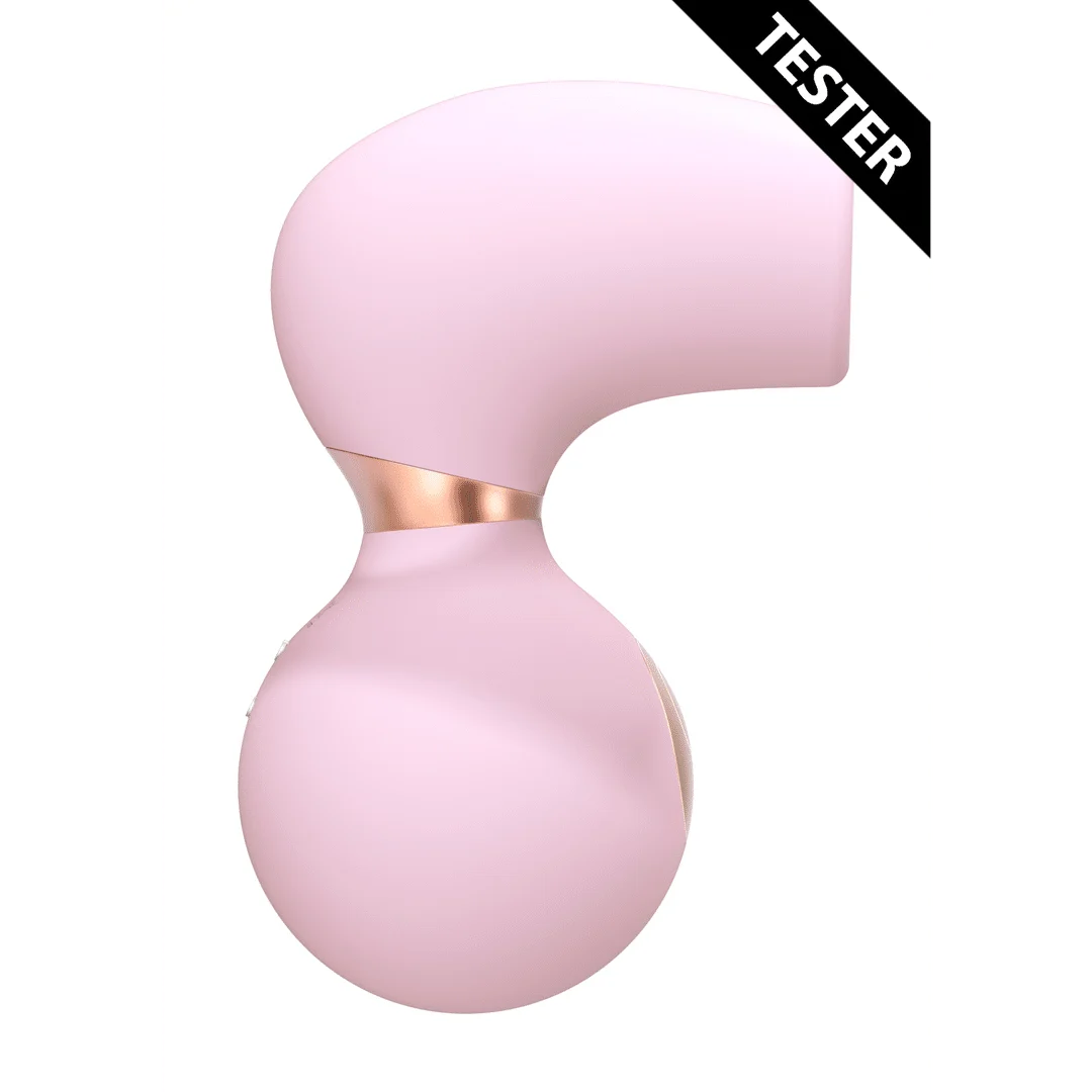 Vibrador de clítoris con 10 velocidades, irresistible e invencible, rosa, de prueba, Irresistible by Shots - Imagen 2