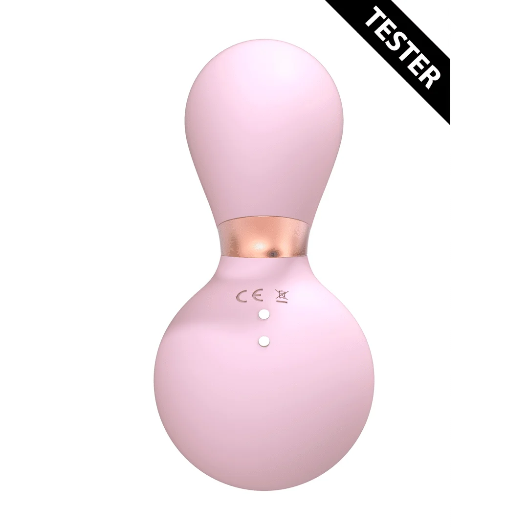 Vibrador de clítoris con 10 velocidades, irresistible e invencible, rosa, de prueba, Irresistible by Shots - Imagen 3