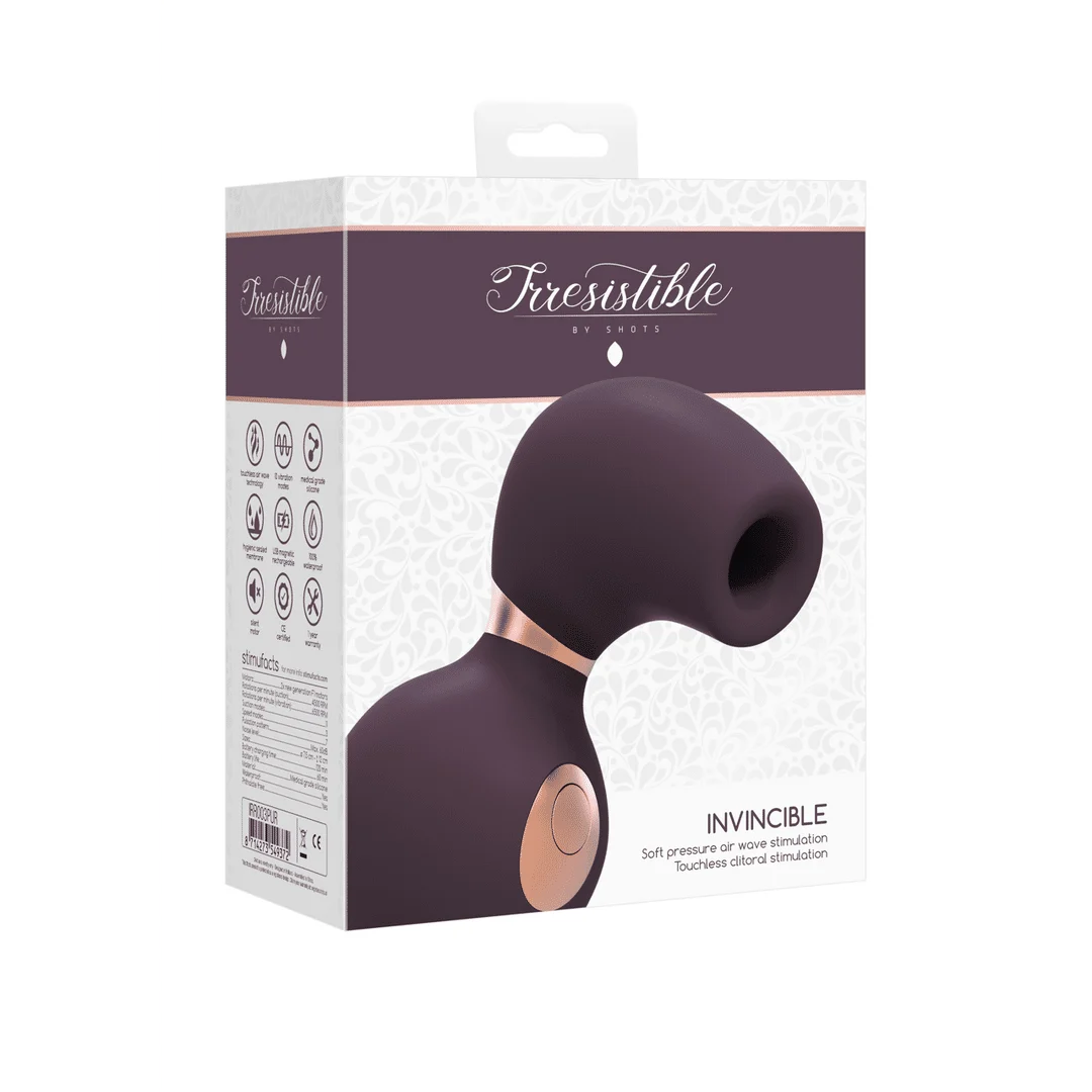 Vibrador de clítoris con 10 velocidades, irresistible e invencible, rosa, de prueba, Irresistible by Shots - Imagen 18