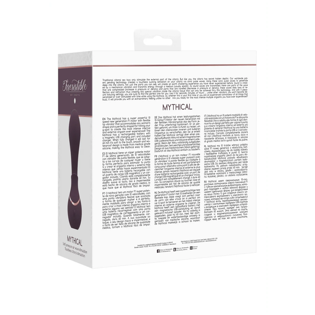 Vibrador para el punto G con 10 velocidades – Mythical Irresistible by Shots - Imagen 19