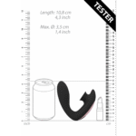 Vibrador de succión – Vibrador de punto G – Gewenst - Vibrador flexible de pulsos de aire Irresistible by Shots - Imagen 22