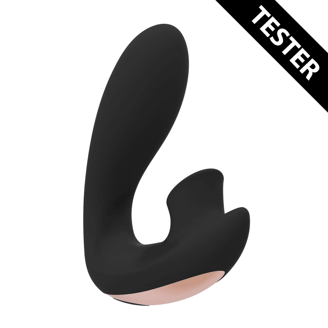 Vibrador de succión – Vibrador de punto G – Gewenst - Vibrador flexible de pulsos de aire Irresistible by Shots - Imagen 23