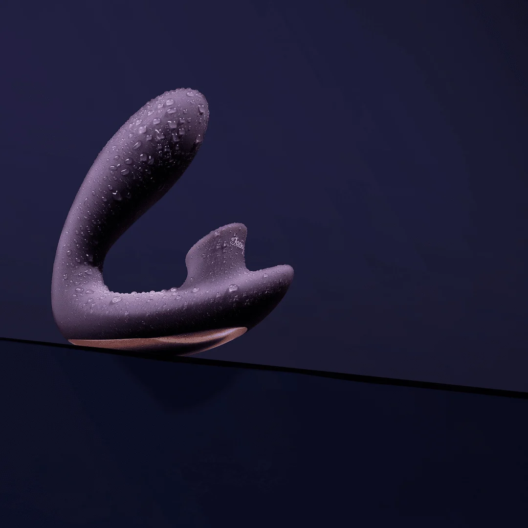 Vibrador de succión – Vibrador de punto G – Gewenst - Vibrador flexible de pulsos de aire Irresistible by Shots - Imagen 18