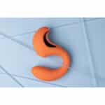 Vibrador de presión de aire – Vibrador para el punto G – Vibrador para el punto G con ondas pulsantes clitorianas – Untamed Orange Loveline by Shots - Imagen 6