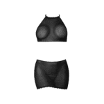 Top halter de tul de lunares y minifalda de Magic Silk - Imagen 16