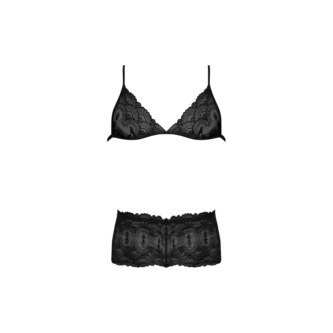 Conjunto de sujetador triangular y braguita cheeky de Magic Silk - Imagen 4