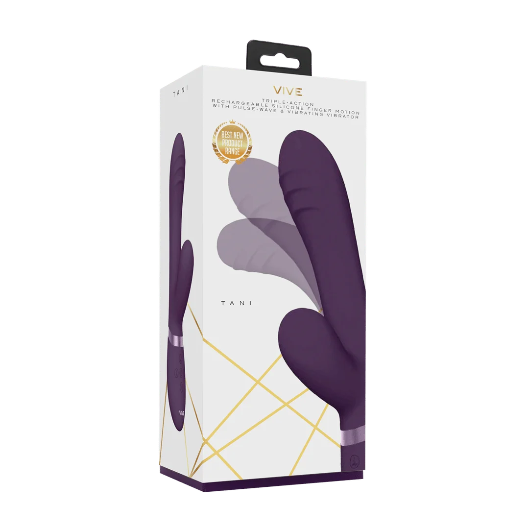 Vibrador de ondas de aire, vibrador para el punto G, Tani Finger Motion con vibrador Pulse-Wave VIVE by Shots - Imagen 7