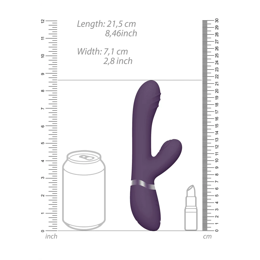 Vibrador de ondas de aire, vibrador para el punto G, Tani Finger Motion con vibrador Pulse-Wave VIVE by Shots - Imagen 12