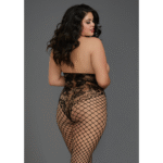 Body de copas abiertas negro Dreamgirl - Imagen 3
