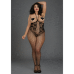Body de copas abiertas negro Dreamgirl - Imagen 4